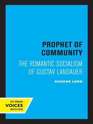 cover image of Prophet of Community